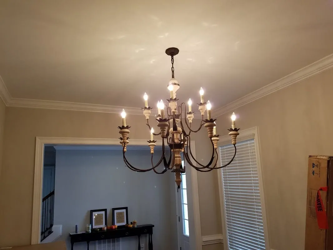 Dining room chandelier